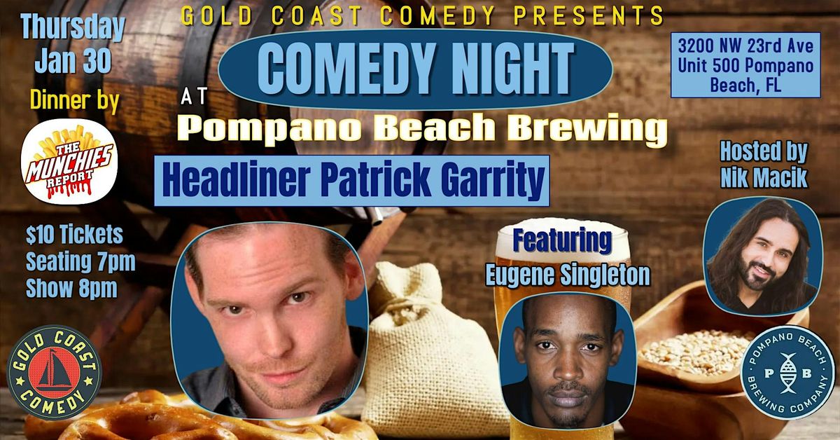 Pompano Brewing Comedy Show