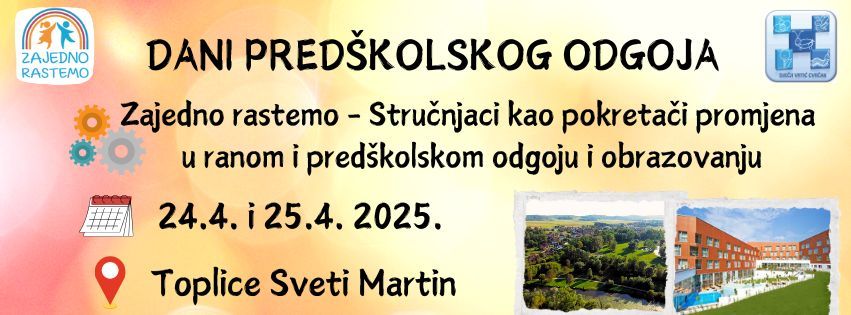 Dani pred\u0161kolskog odgoja 2025.