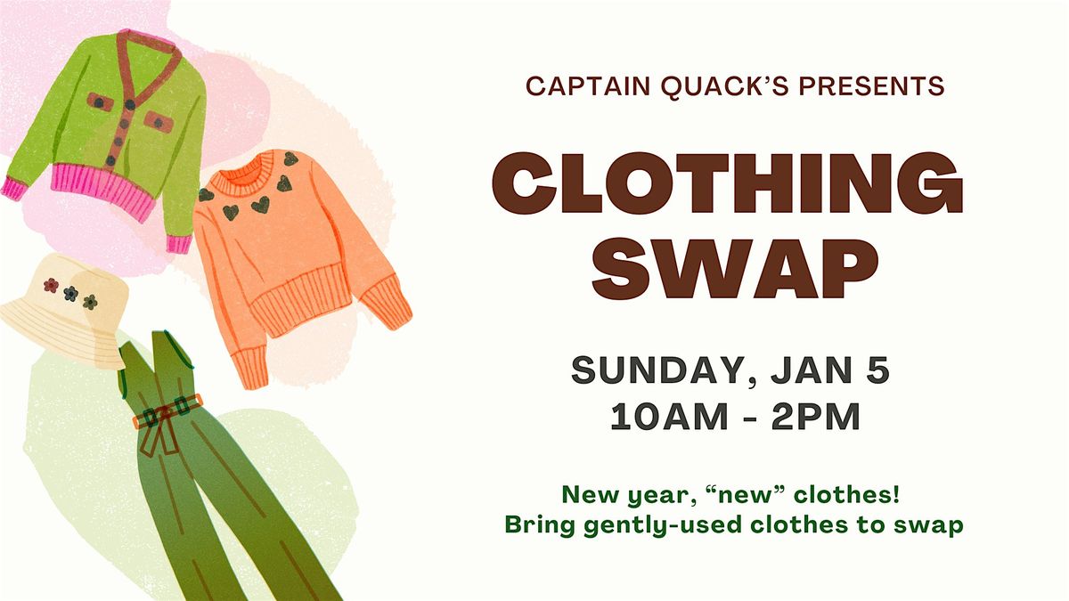 New Year, New You Clothing Swap!