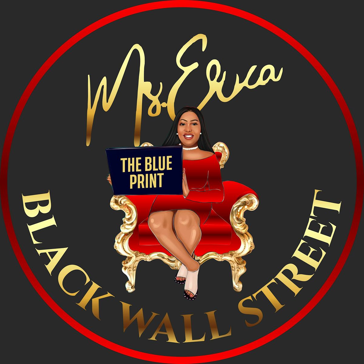 Ms. Erica Black Wall Street-The Blue Print