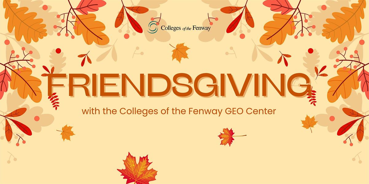 Friendsgiving with the GEO Center