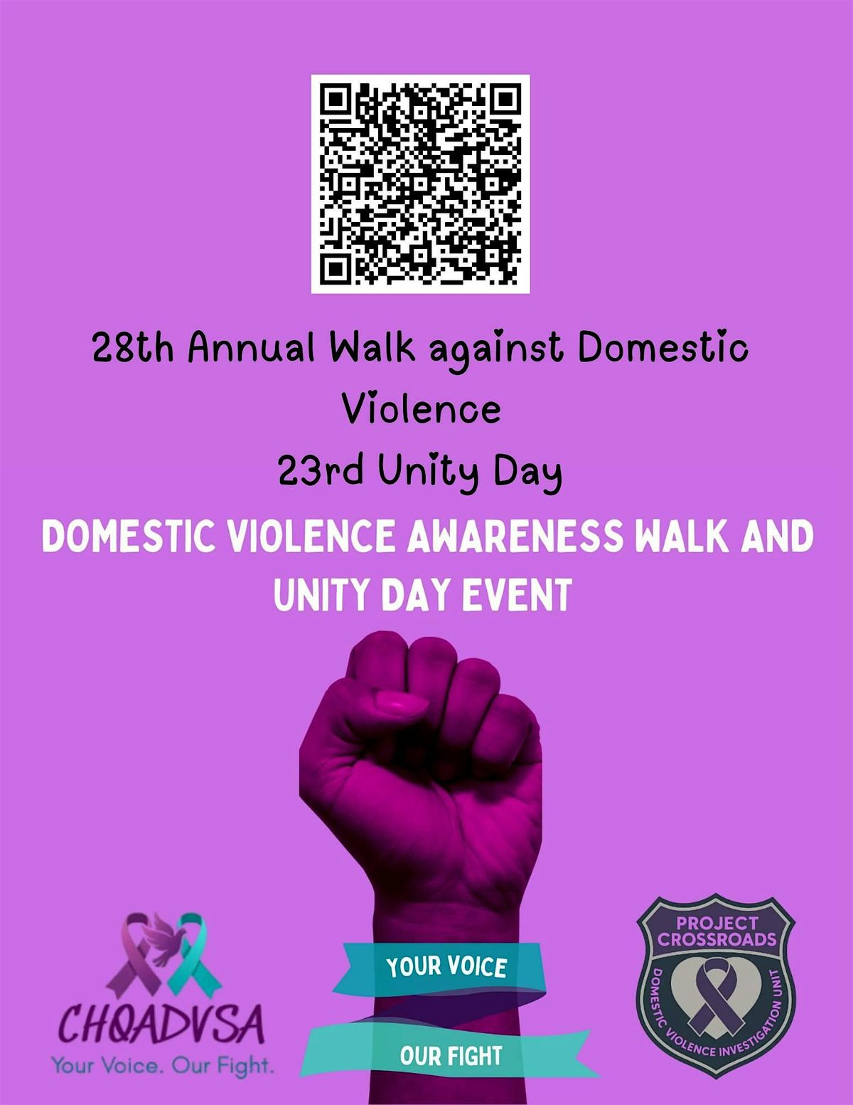 28th Walk Against Domestic Violence: The Walk Home