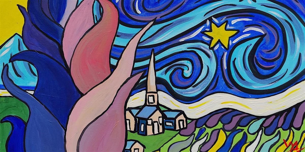 Paint Van Gogh In Pop Art, Clifton