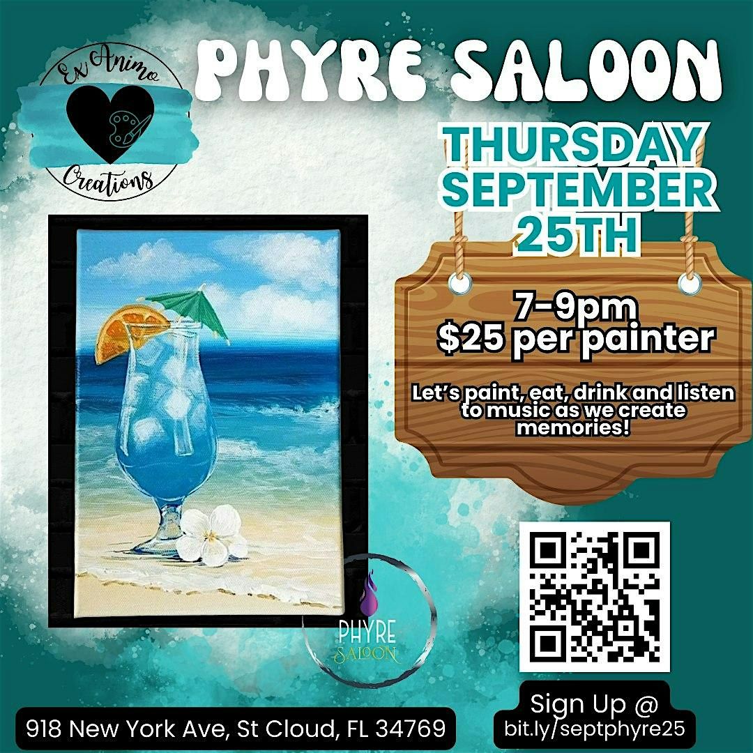 September Phyre Paint Night