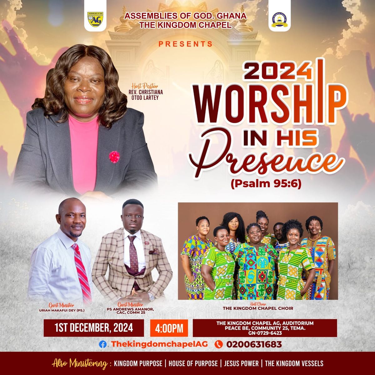 Worship God In His Presence