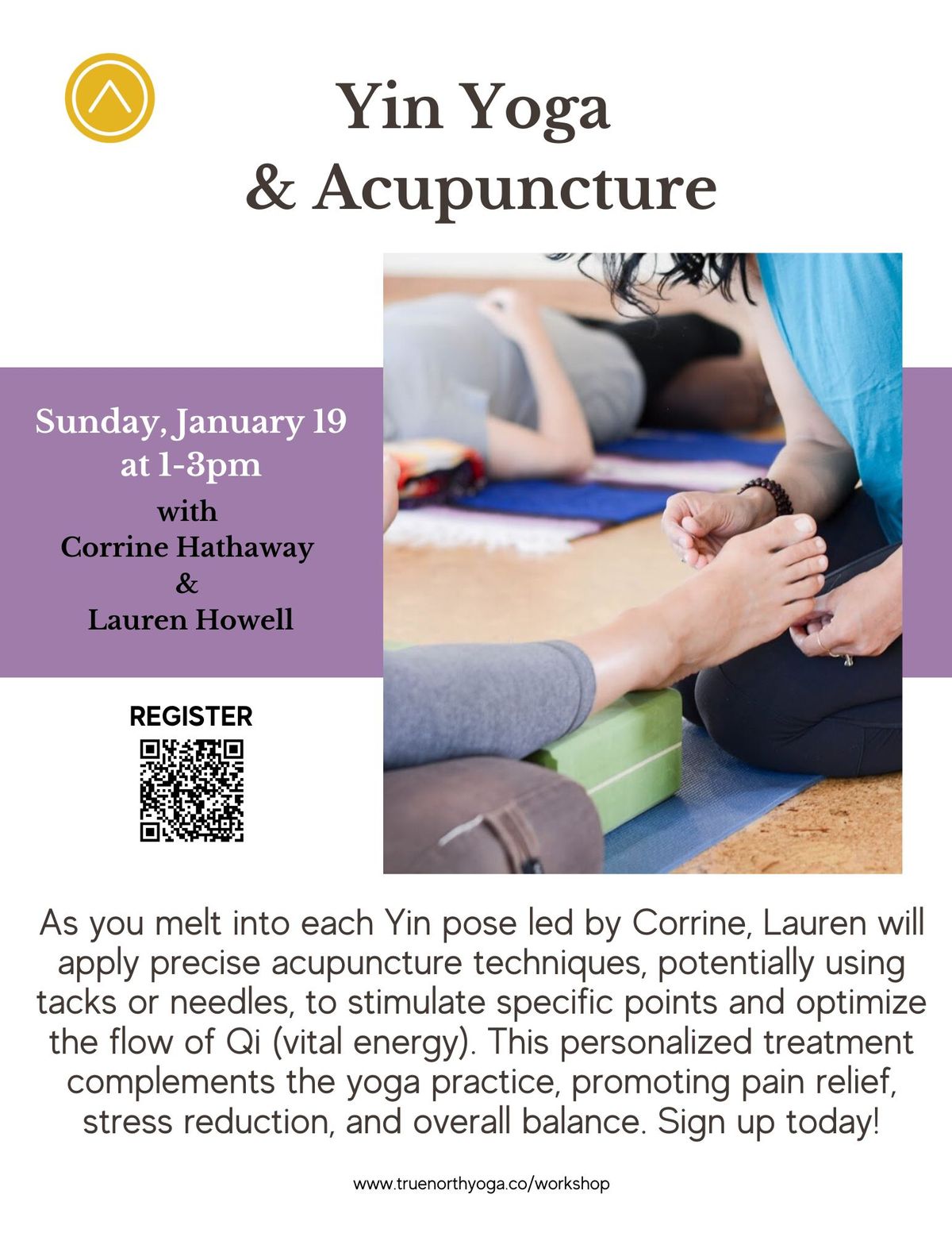 Yin Yoga & Acupuncture: A Journey to Deep Restoration