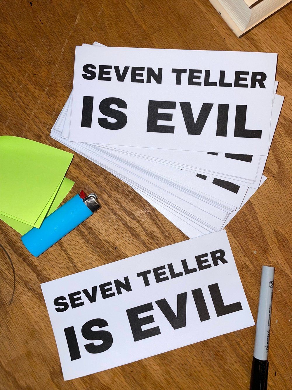 Seven Teller