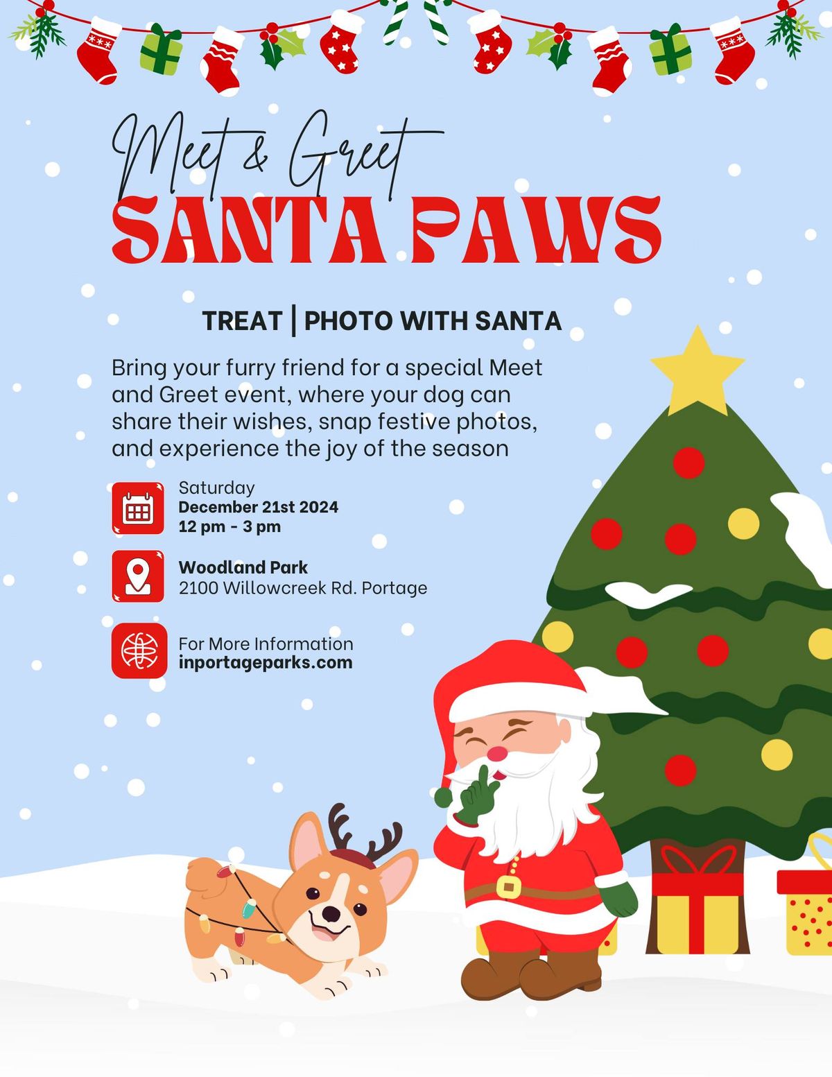 Meet & Greet Santa Paws