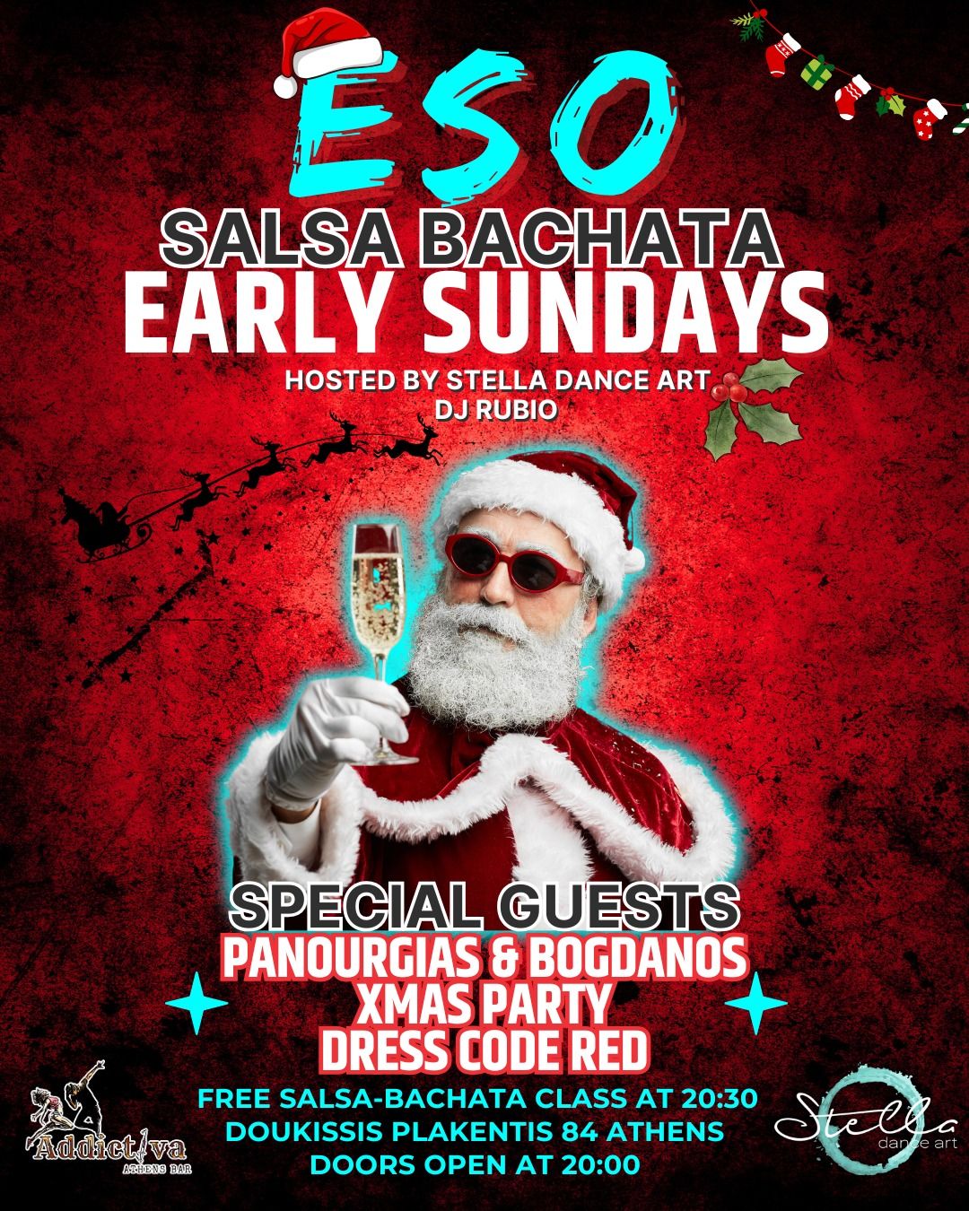 Esooo Xmas Party | Early Salsa Bachata Sundays