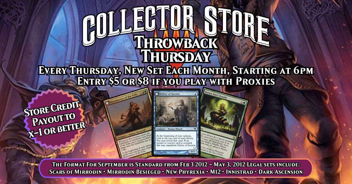 Magic the Gathering: Throwback Thursday