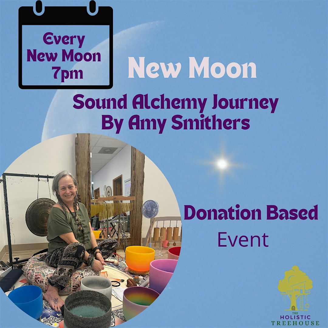 New Moon Sound Alchemy with Amy Smithers at The Holistic Treehouse