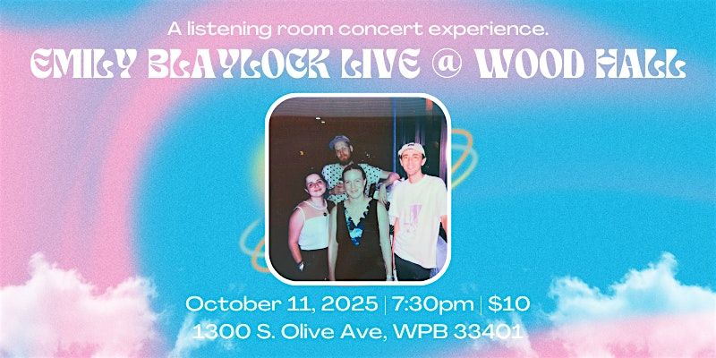 Emily Blaylock Live @ Wood Hall