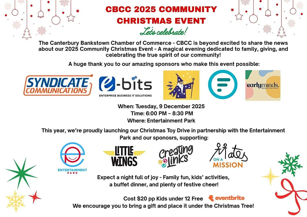 CBCC 2025 Community Christmas Event