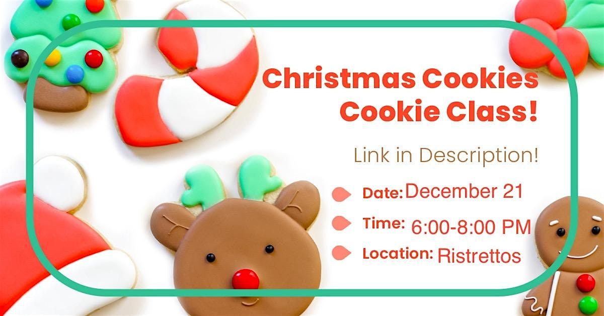 Christmas Jingle Cookie Decorating Class