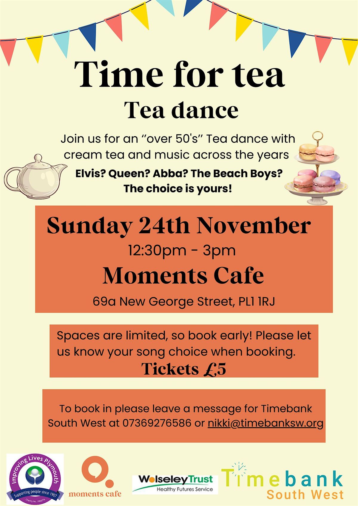 Time for Tea Dance.