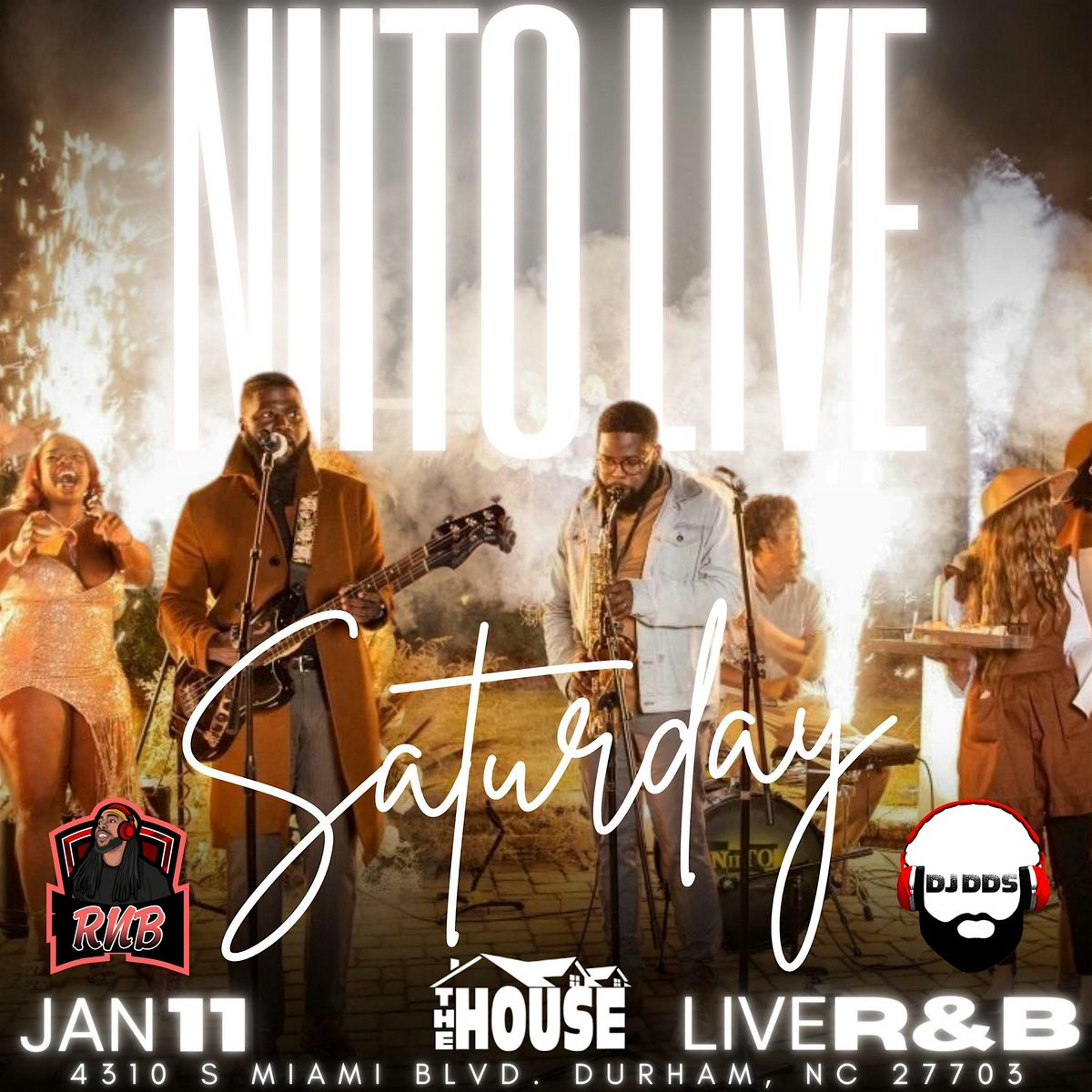 NiiTo Live R&B Band w\/ DJ RNB