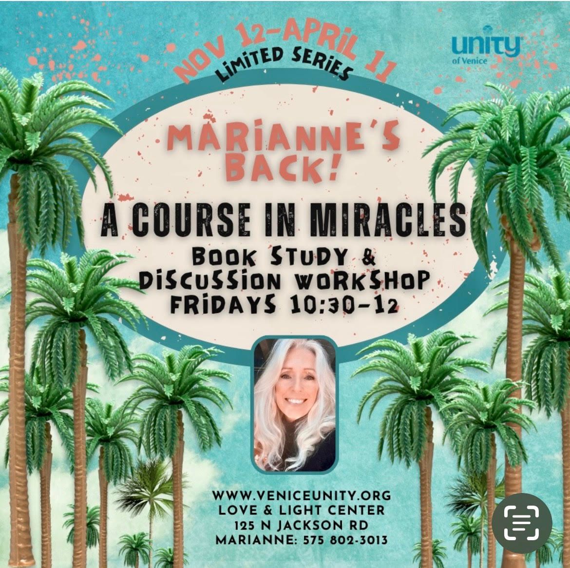 A Course In Miracles ( ACIM) Book Study & Discussion Workshop