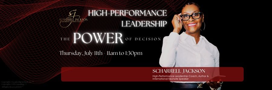 High-Performance Leadership | The Power of Decision