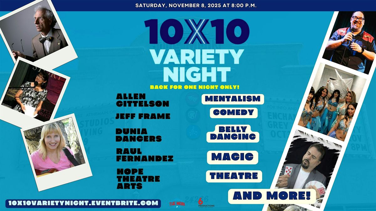 10x10 Variety Night