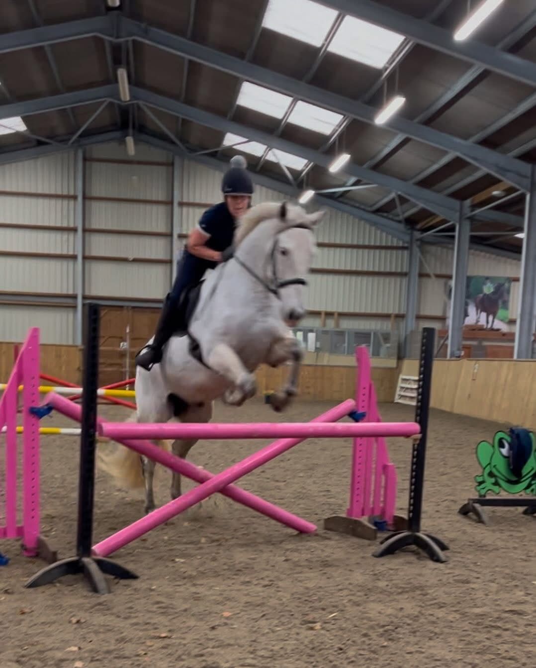 Showjumping with Petros!