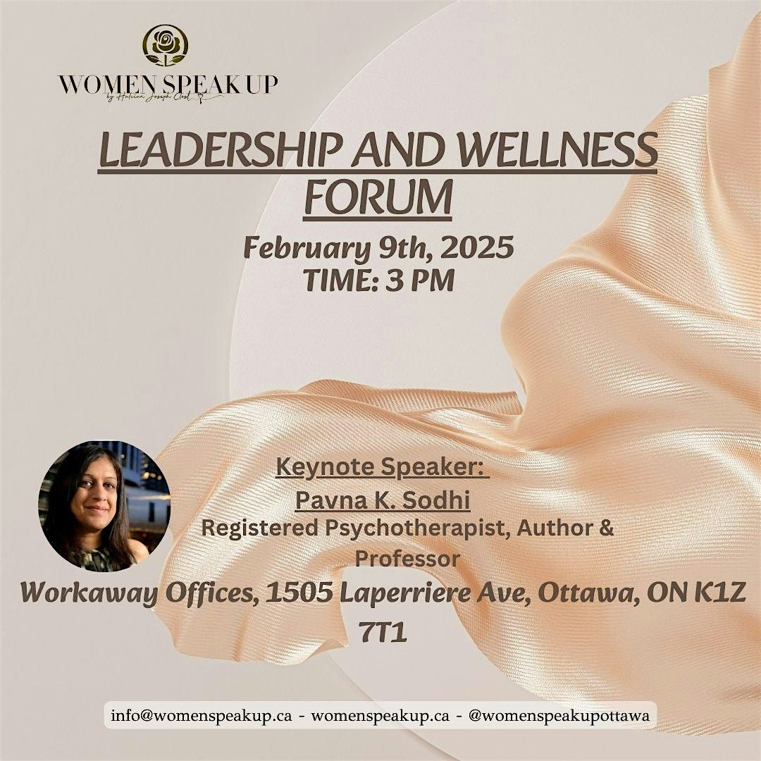 Leadership and Wellness Forum