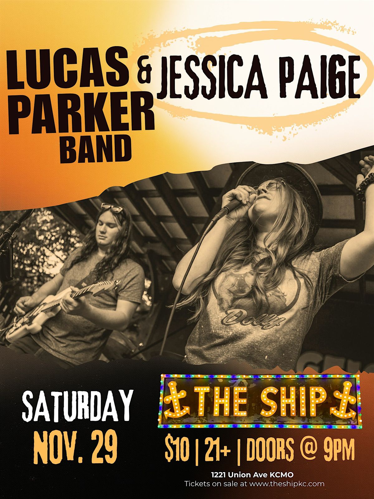 Lucas Parker Band & Jessica Paige