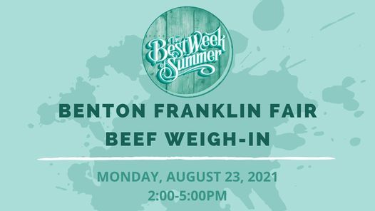 Benton Franklin Fair Weigh-In