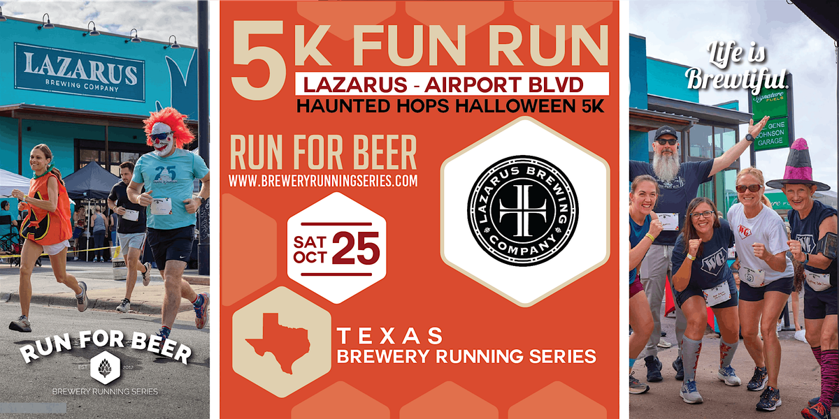 Halloween 5k  x Lazarus Brewing | '25-'26 TX Brewery Running Series