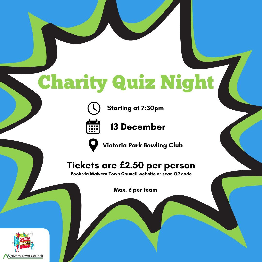 Charity Quiz Night in aid of Cube Youth