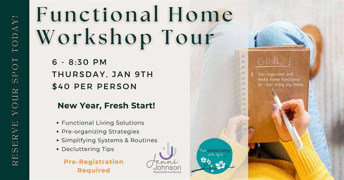 Functional Home Workshop 2025 Tour: Green Bay Location