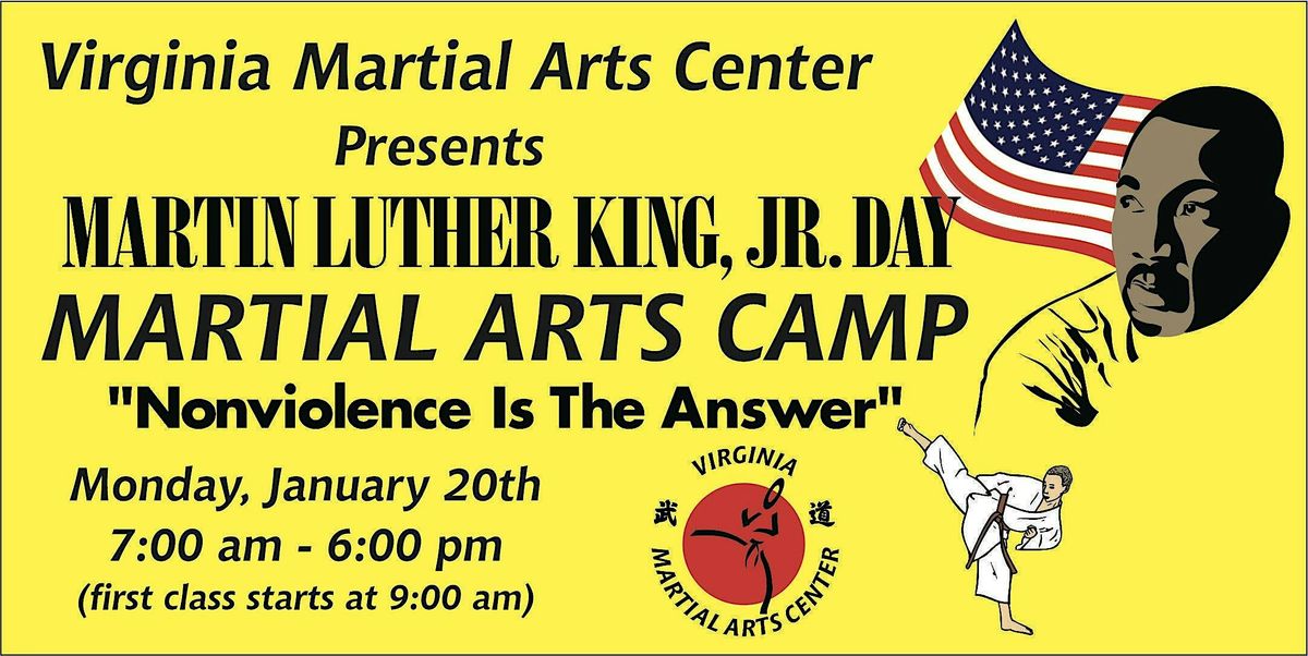 Martin Luther King Jr. Day Karate Camp 2025