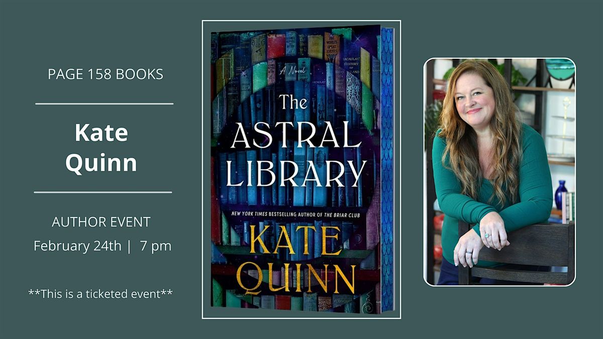 Author Event: Kate Quinn