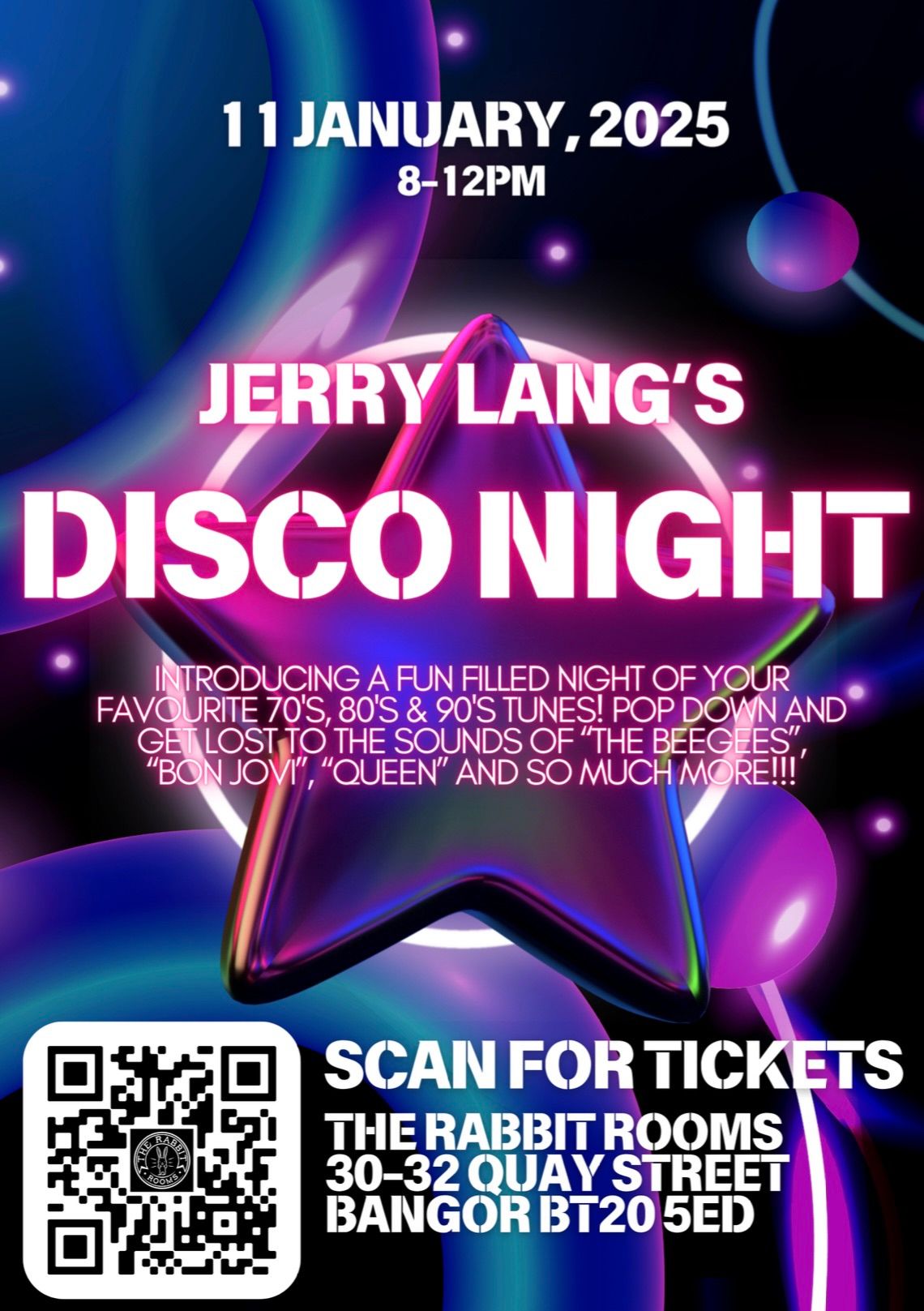 JERRY LANG DISCO NIGHT