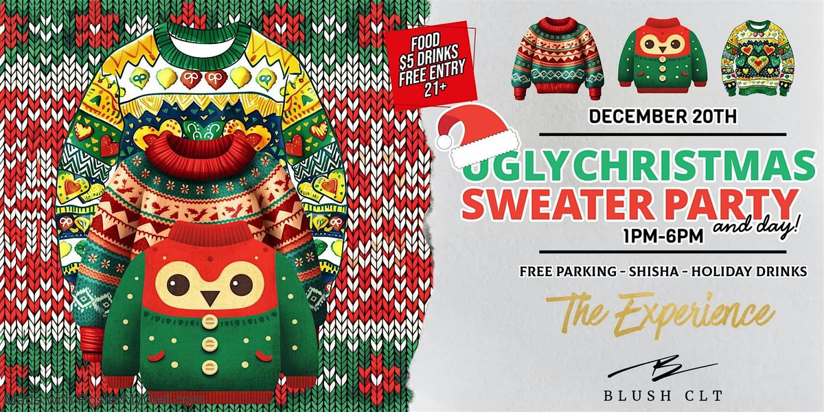 Queen City Ugly Sweater Christmas Day Party