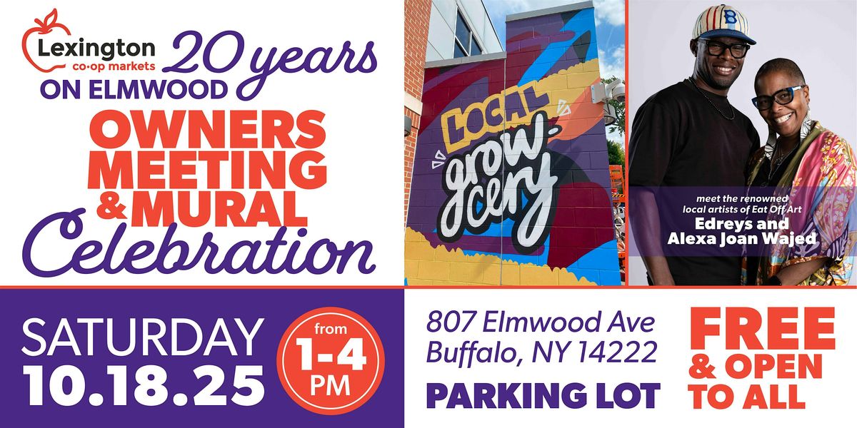 Lexington Co-op Annual Meeting and Mural Celebration