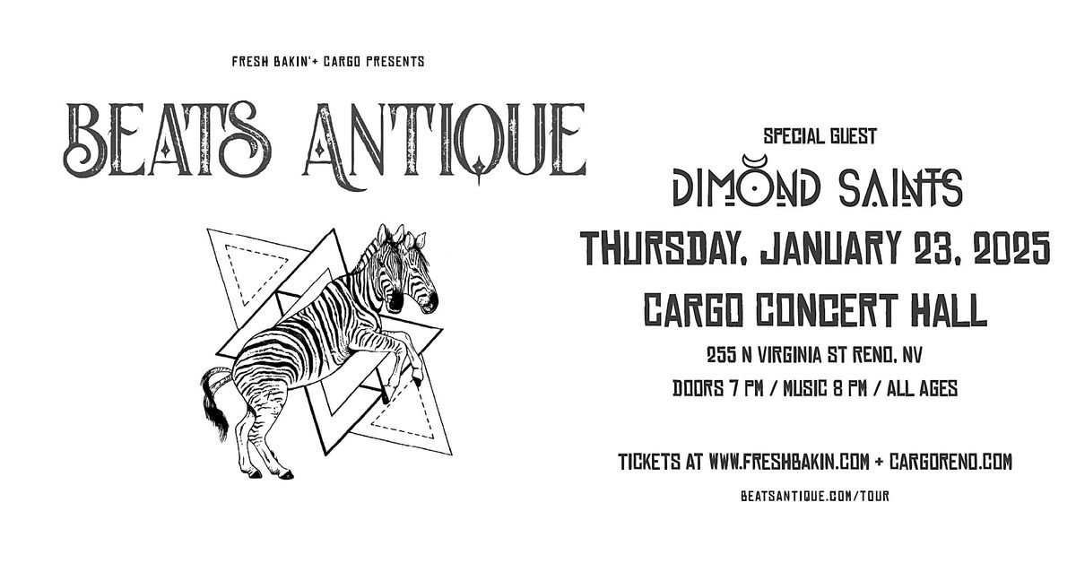 Beats Antique w\/ Dimond Saints at Cargo