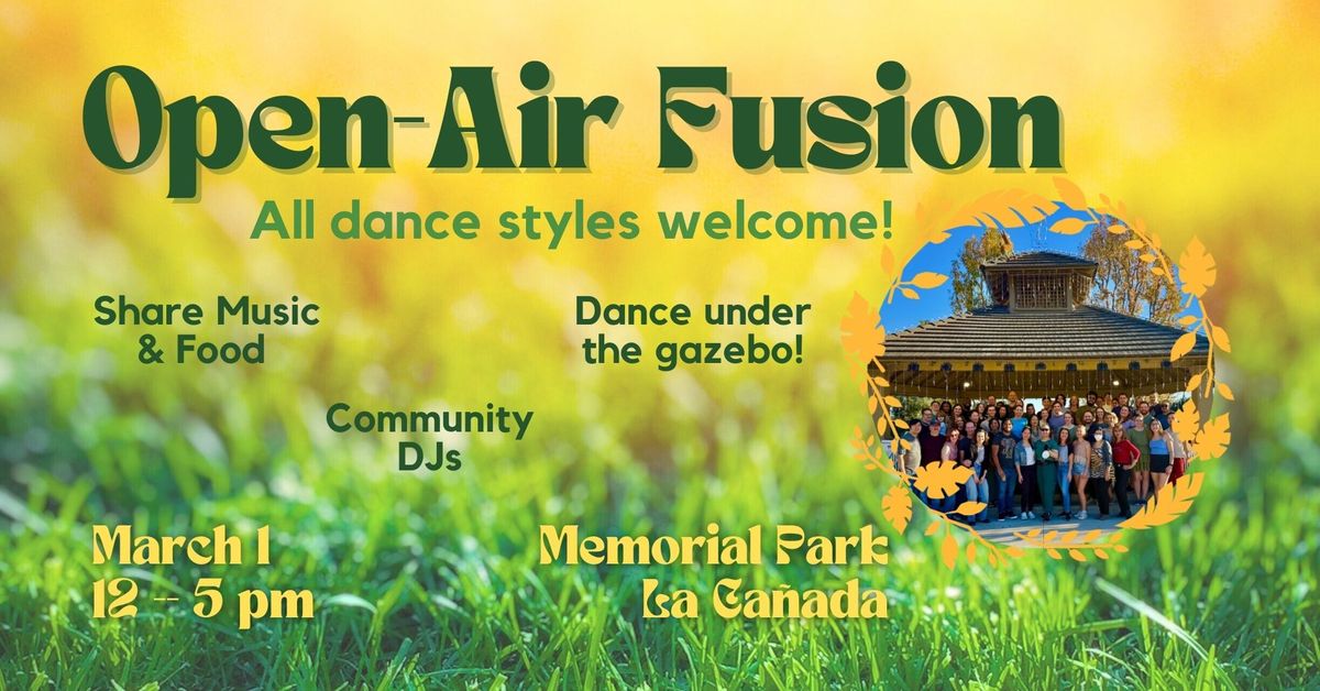 Open-Air Fusion: A Free Dance Community Potluck - March 1st 2025