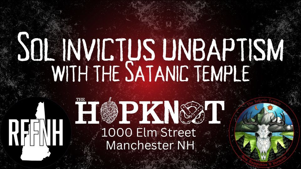 Sol Invictus Unbaptism with The Satanic Temple