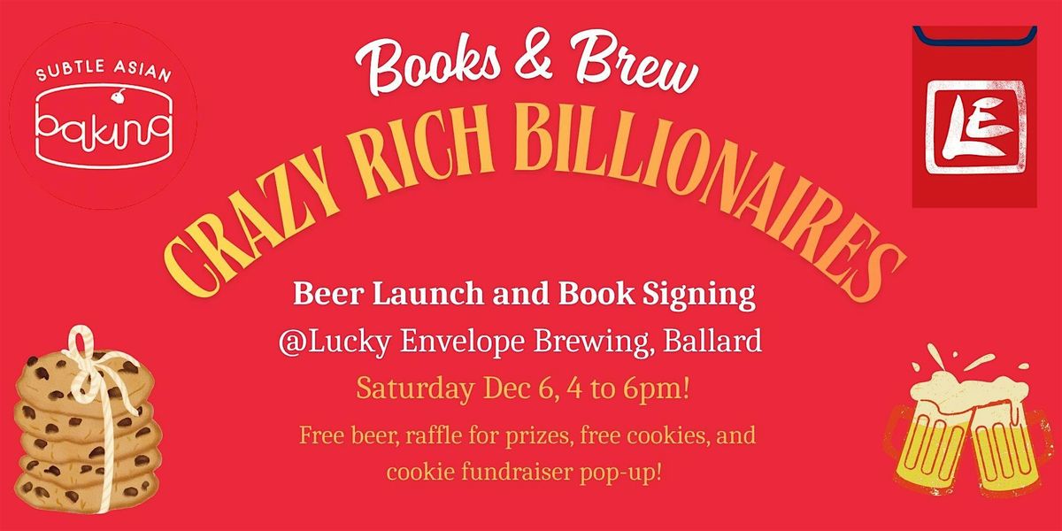 Beer Launch and Book Signing (Free beer and cookies!)
