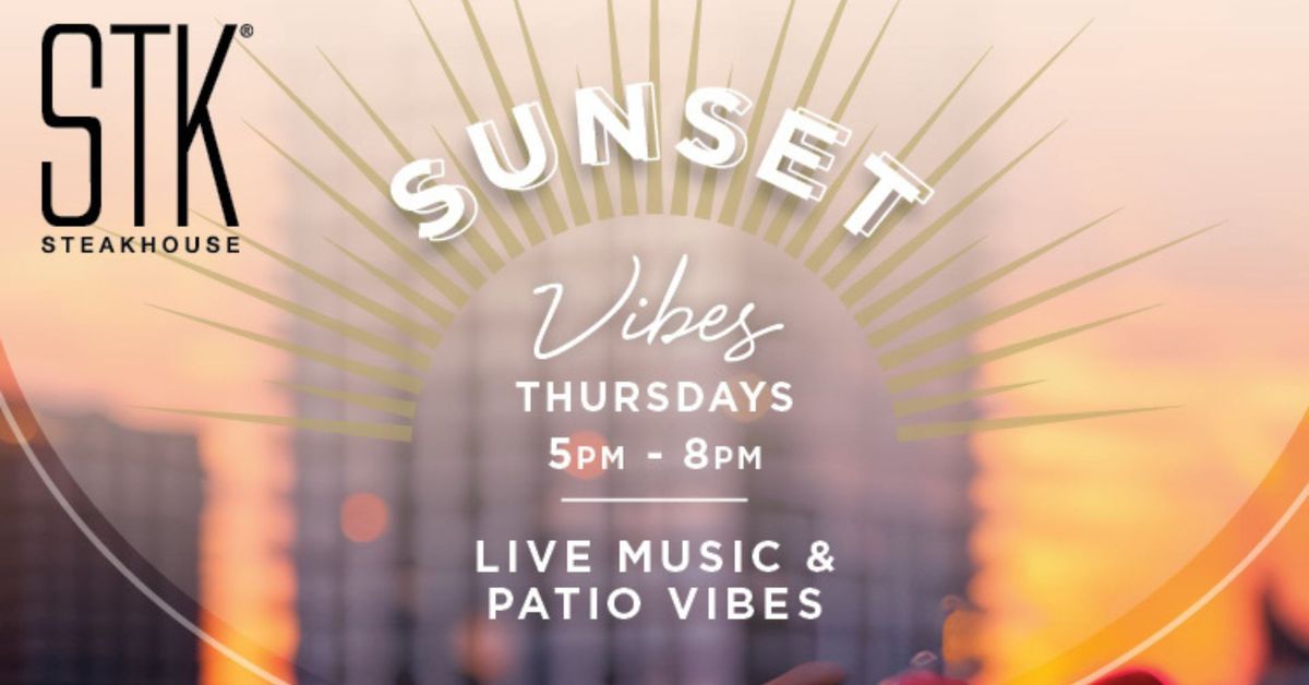 Sunset Vibes every Thursday! 