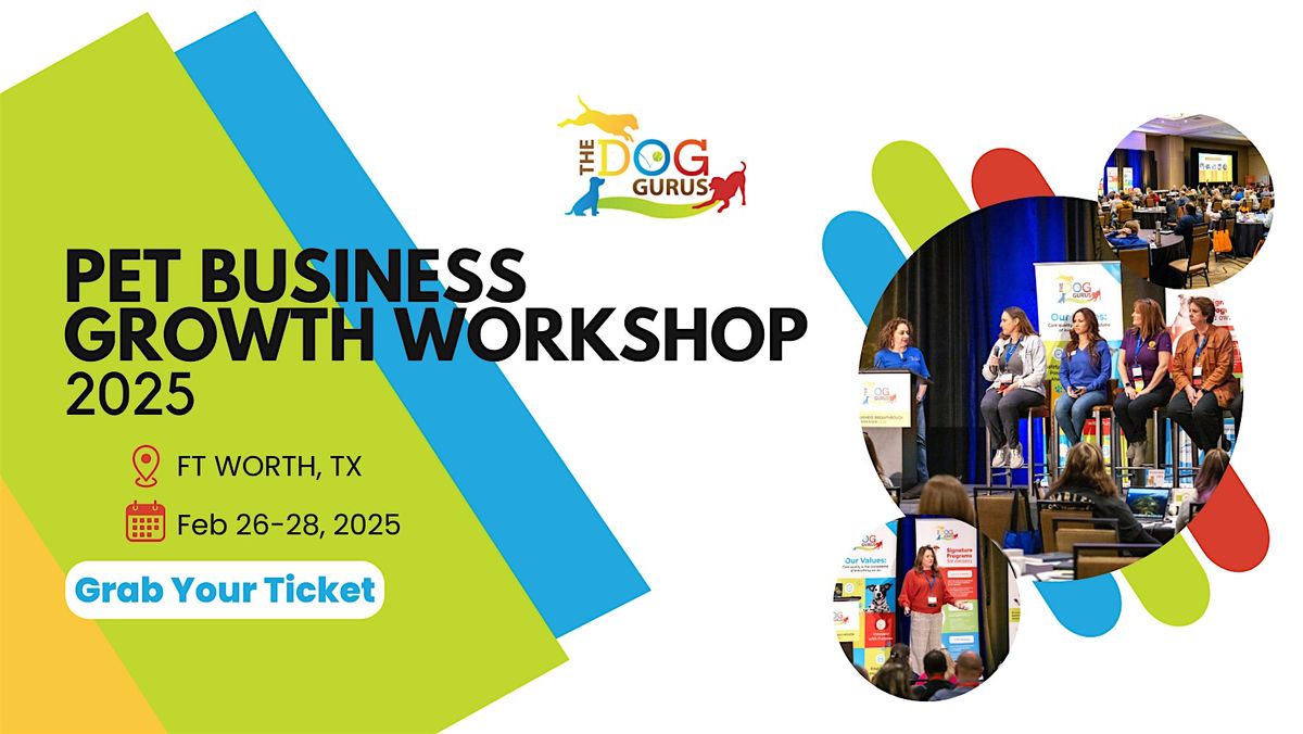 Pet Business Growth Workshop 2025