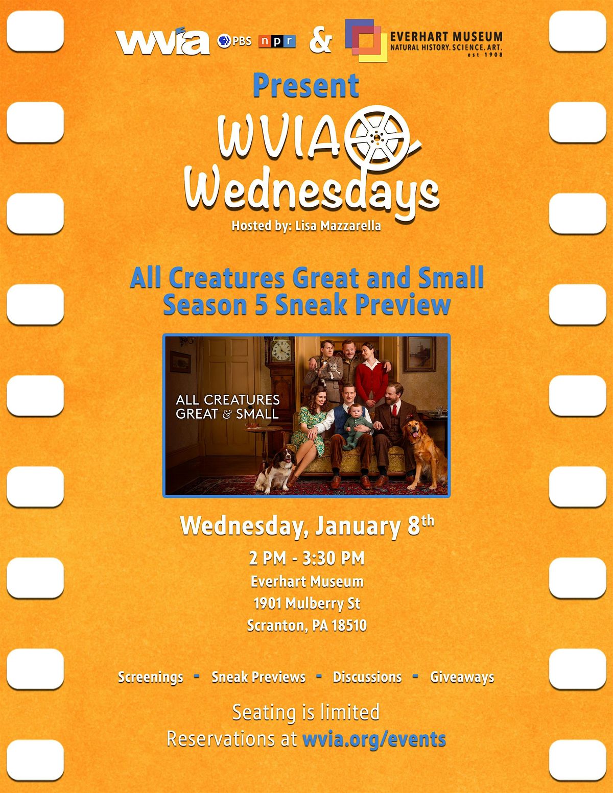 WVIA Wednesdays at The Everhart - All Creatures Great and Small Season 5