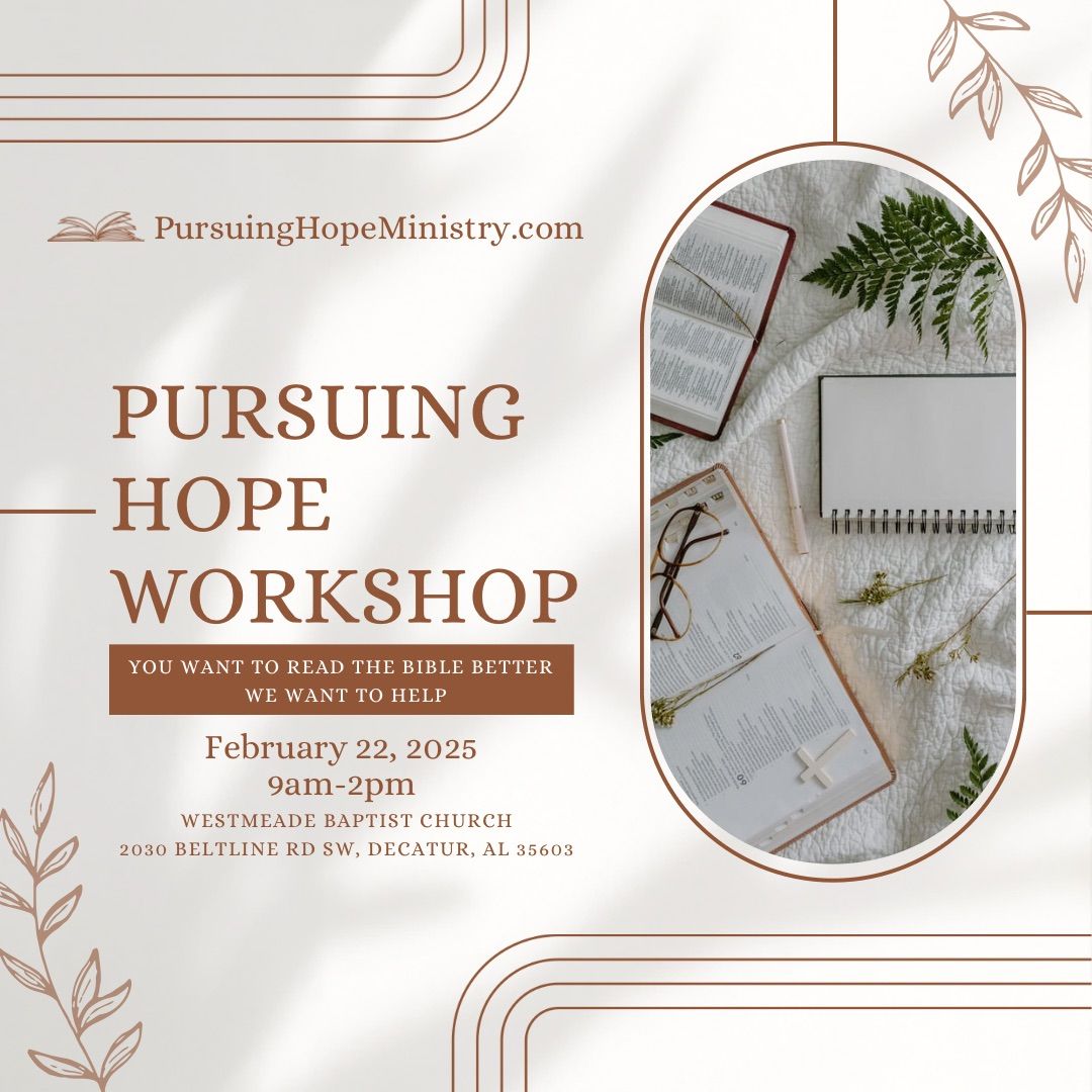 Pursuing Hope Workshop