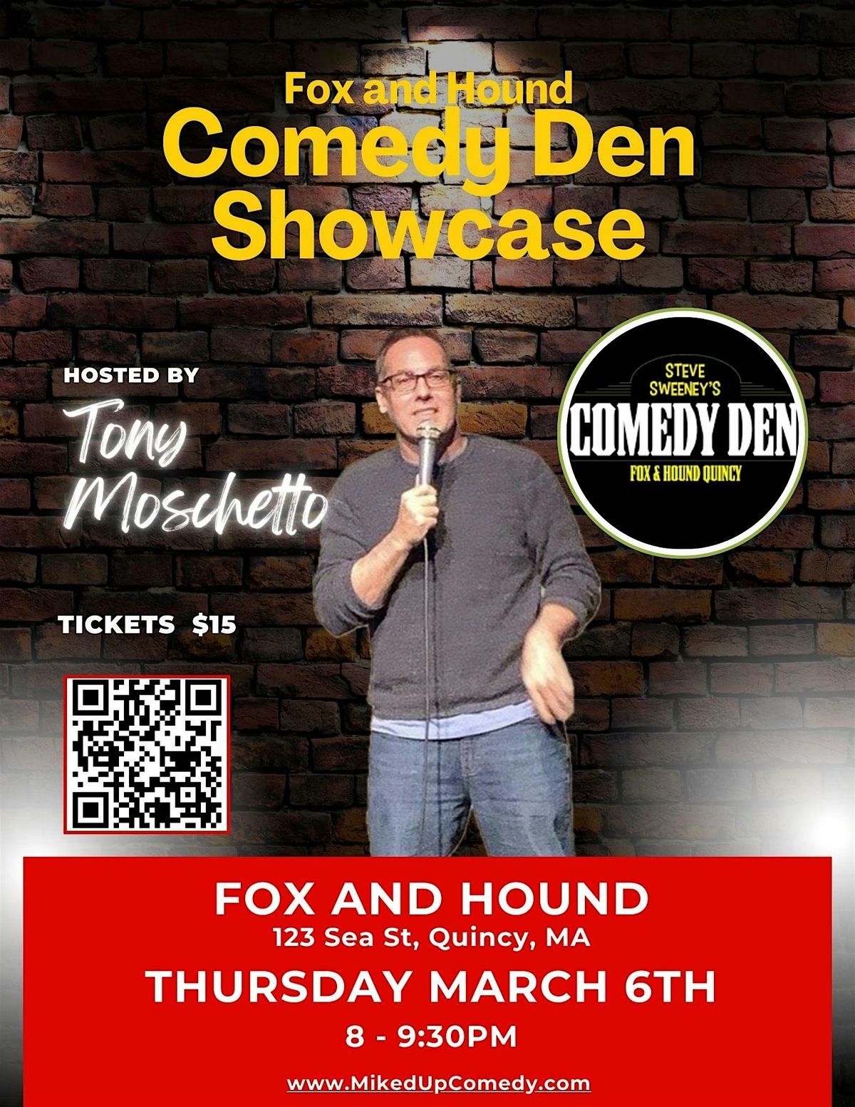 Fox ad Hound Comedy Showcase