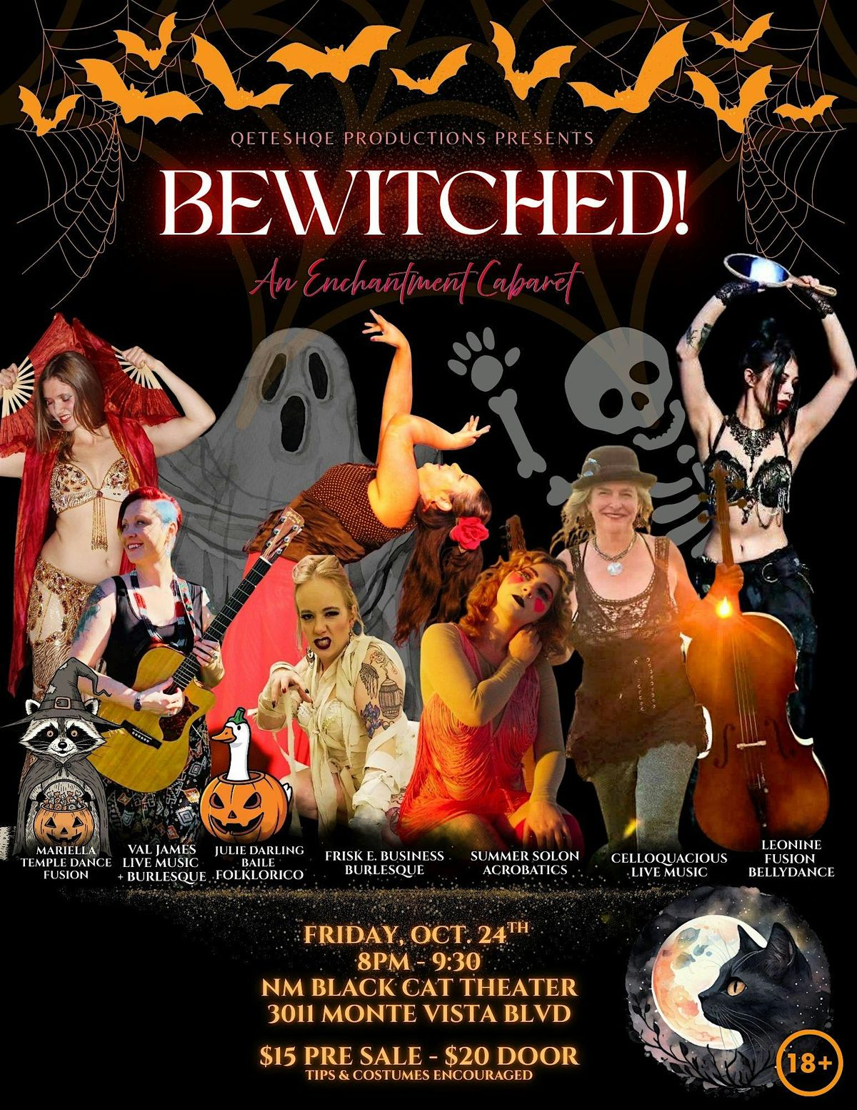 BEWITCHED! A Halloween Enchantment Cabaret