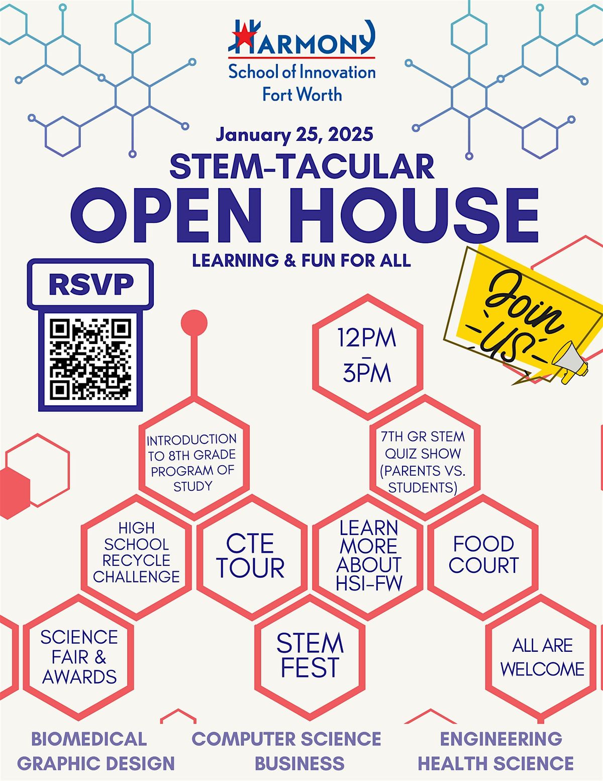 HSI-FW STEM-Tacular Open House RSVP