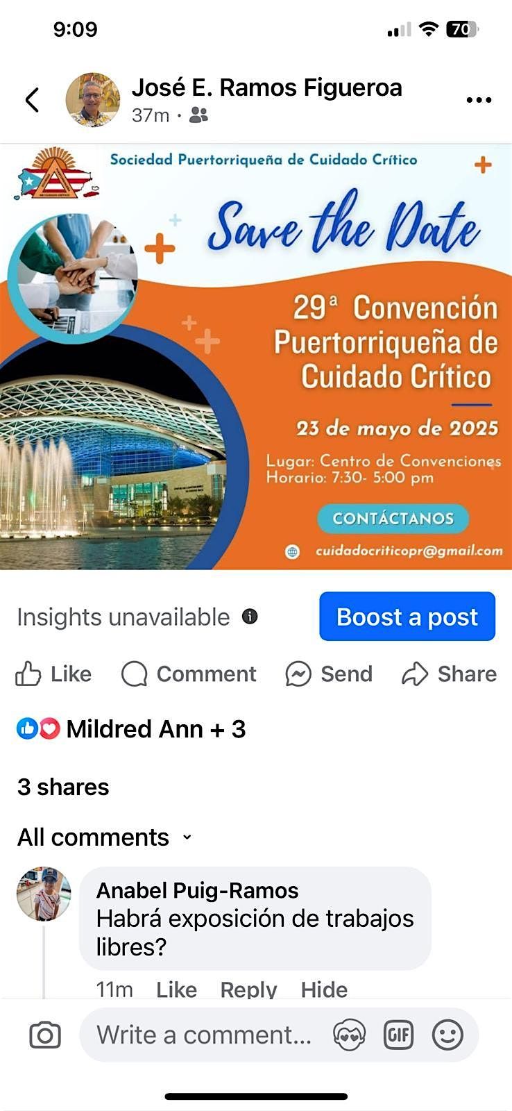 29va Convencion de Cuidado Critico