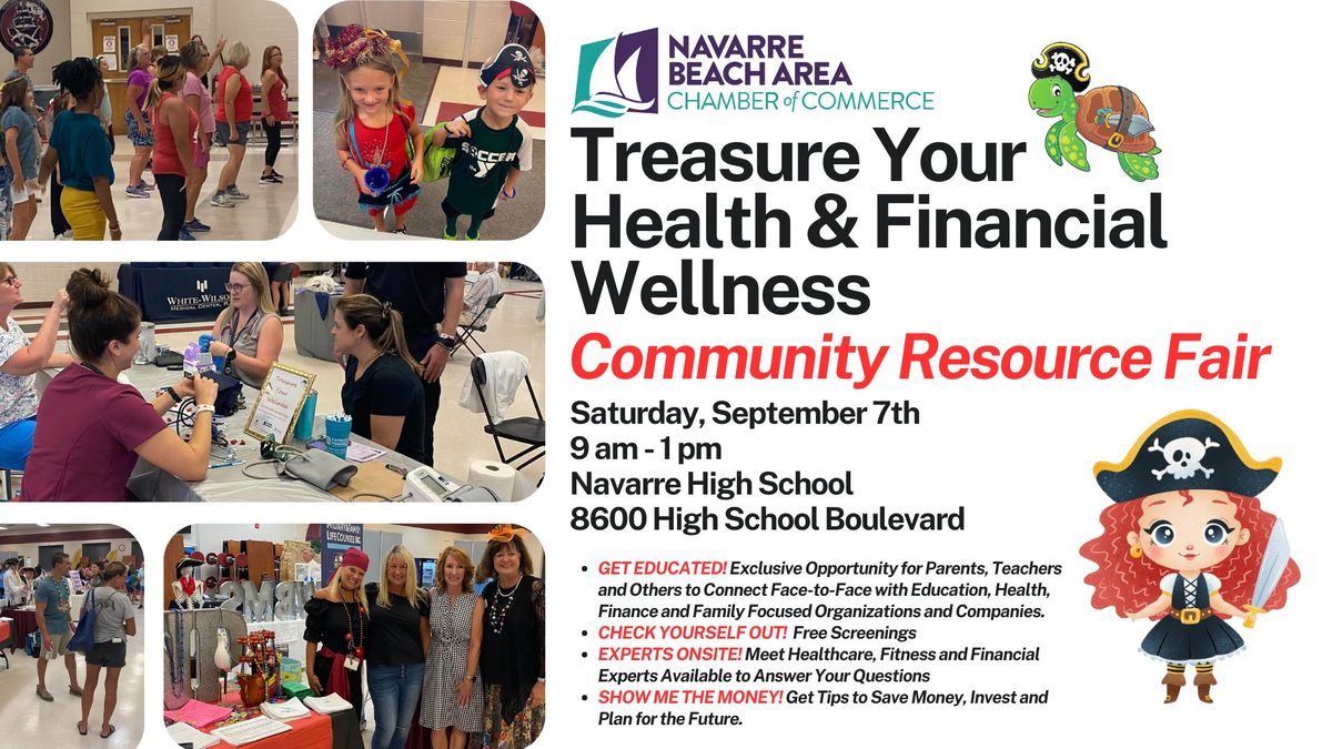 Treasure Your Health & Financial Wellness Community Resource Fair