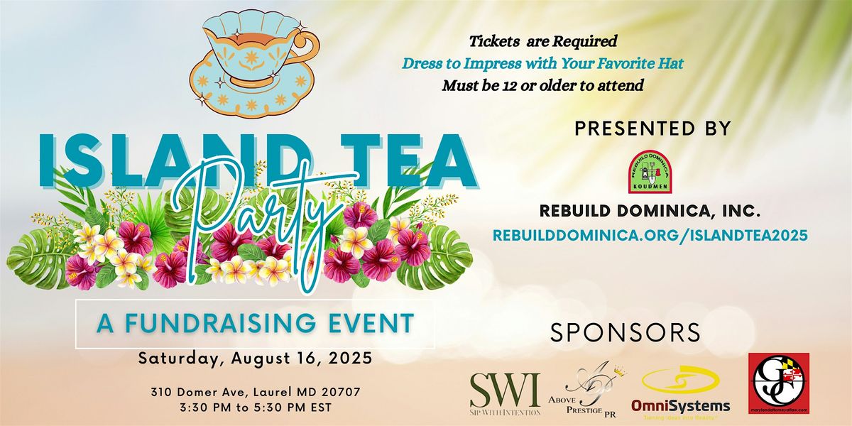 Island Tea Party Fundraiser