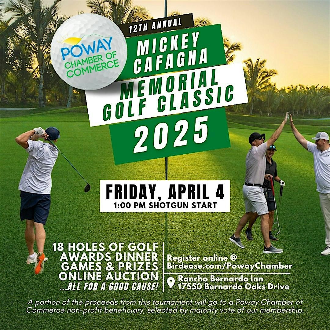 12th Annual Mickey Cafagna Memorial Golf Classic